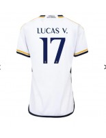 Real Madrid Lucas Vazquez #17 Kotipaita Naisten 2023-24 Lyhythihainen